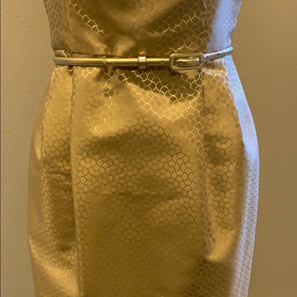 Stunning Gold Eliza J Dress - Picture 2 of 6
